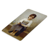 Magnet Flexible ""La leçon difficile" de William Bouguereau (Côté Gauche)