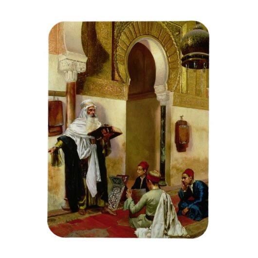 Magnet Flexible La leçon (huile sur toile) (Vertical)