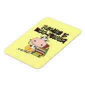 Magnet Flexible La lecture est MOO-velous (Côté Gauche)
