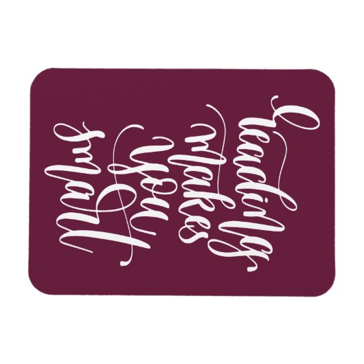 Magnet Flexible La lecture vous rend intelligent (Horizontal)