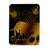 Magnet Flexible La licorne d'or (Vertical)