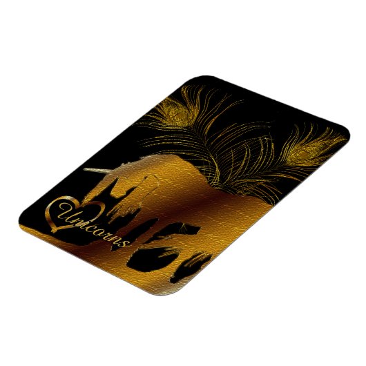 Magnet Flexible La licorne d'or (Côté Gauche)