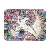Magnet Flexible La Licorne Et Le Papillon (Horizontal)