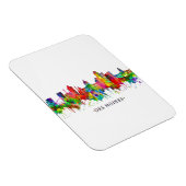 Magnet Flexible La Ligne de Moines Iowa (Côté Droit)