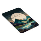 Magnet Flexible La Lune Sur Le Lac (Côté Droit)