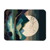 Magnet Flexible La Lune Sur Le Lac (Horizontal)