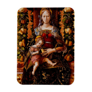 Magnet Flexible La Madonna della Candeletta de Carlo Crivelli
