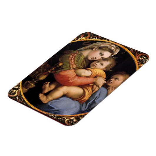 Magnet Flexible La Madonna della sedia de Raphael (Côté Gauche)