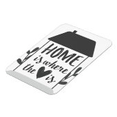 Magnet Flexible La maison est là où se trouve le coeur - aimant (Côté Gauche)