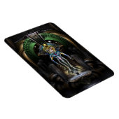 Magnet Flexible La Majesté De Trilia Fractal Portrait Imaginaire (Côté Droit)