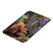 Magnet Flexible La mariée de Bertuccio (par Edward Robert Hughes) (Côté Gauche)