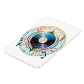 Magnet Flexible La musique est l'âme de la vie (Côté Gauche)