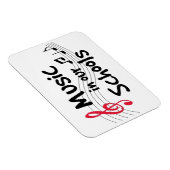 Magnet Flexible La musique est un aimant magnétique flexible (Côté Droit)