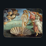 Magnet Flexible La naissance de Vénus par Sandro Botticelli<br><div class="desc">La naissance de Vénus (c. 1482-1486) de Sandro Botticelli (1444-1510) est une peinture mythologique vintage de l'époque de la Renaissance. La déesse Vénus est apparue de la mer comme une femme adulte et se tient à l'intérieur d'un grand coquillage en bord de mer.</div>