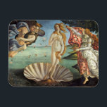 Magnet Flexible La naissance de Vénus par Sandro Botticelli<br><div class="desc">La naissance de Vénus (c. 1482-1486) de Sandro Botticelli (1444-1510) est une peinture mythologique vintage de l'époque de la Renaissance. La déesse Vénus est apparue de la mer comme une femme adulte et se tient à l'intérieur d'un grand coquillage en bord de mer.</div>