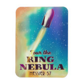 Magnet Flexible La nébuleuse de l'Anneau (Messier 57) Affiche de v (Vertical)
