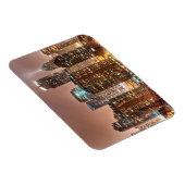 Magnet Flexible La neige tombe au-dessus du ciel le soir à Chicago (Côté Droit)