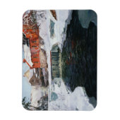 Magnet Flexible La nouvelle usine à Lillehammer, Thaulow, Frits (Vertical)