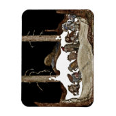 Magnet Flexible La nuit d'hiver (Vertical)