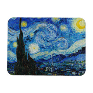 Magnet Flexible La Nuit étoilée - Vincent Van Gogh