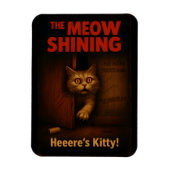 Magnet Flexible La parodie du chat brillant Meow (Vertical)