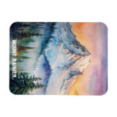 Magnet Flexible La peinture aquarelle du parc national du Mont-Rai (Horizontal)