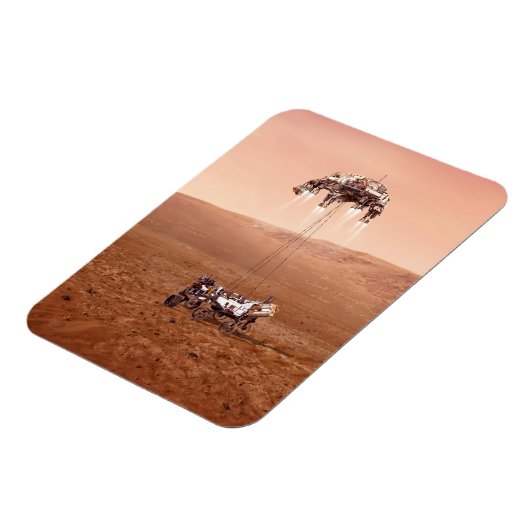 Magnet Flexible La Persévérance Arrive En Toute Sécurité Sur Mars. (Côté Gauche)