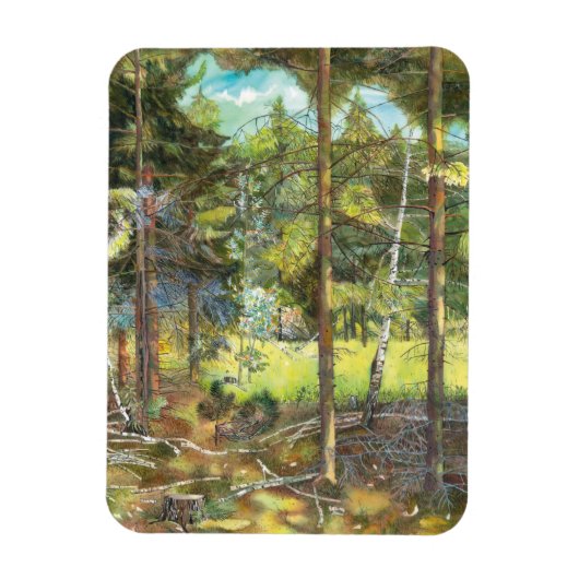 Magnet Flexible La pinède (Vertical)