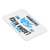 Magnet Flexible La plage de Laguna (Côté Droit)