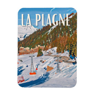 Magnet Flexible La Plagne Station de ski