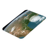 Magnet Flexible La Planète Panoramique Terre Et Les Etats-Unis. (Côté Gauche)