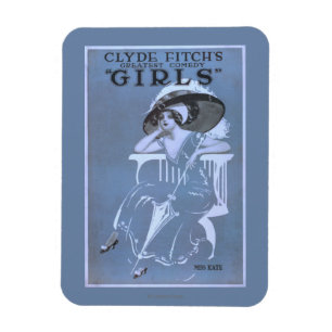 Magnet Flexible La plus grande comédie de Clyde Fitch, théâtre de