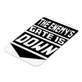 Magnet Flexible La porte de l'ennemi est tombée (Côté Gauche)