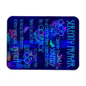 Magnet Flexible La prière de sérénité (Horizontal)