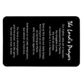 Magnet Flexible La prière du Seigneur foi chrétienne (Horizontal)