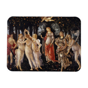 Magnet Flexible La Primavera (printemps) par Sandro Botticelli