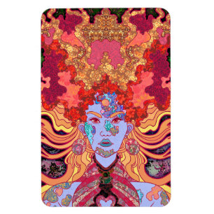 Magnet Flexible La Princesse en Rouge