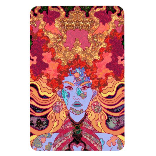 Magnet Flexible La Princesse en Rouge (Vertical)