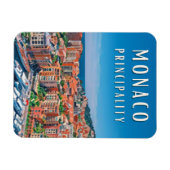 Magnet Flexible La principauté de Monaco (Horizontal)