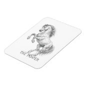 Magnet Flexible La Puissance de l'Étalon | Graphique de Cheval Maj (Côté Gauche)