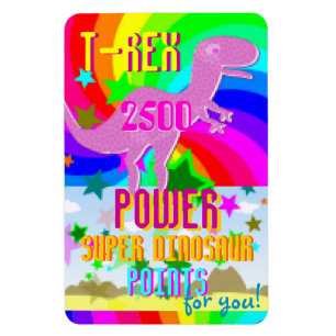 Magnet Flexible La puissance Dino superbe de T-Rex 2500 dirige