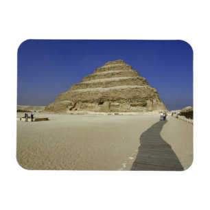 Magnet Flexible La pyramide des pas à Saqqara, l'une des plus anc