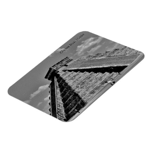 Magnet Flexible La pyramide Kukulkan (Côté Gauche)