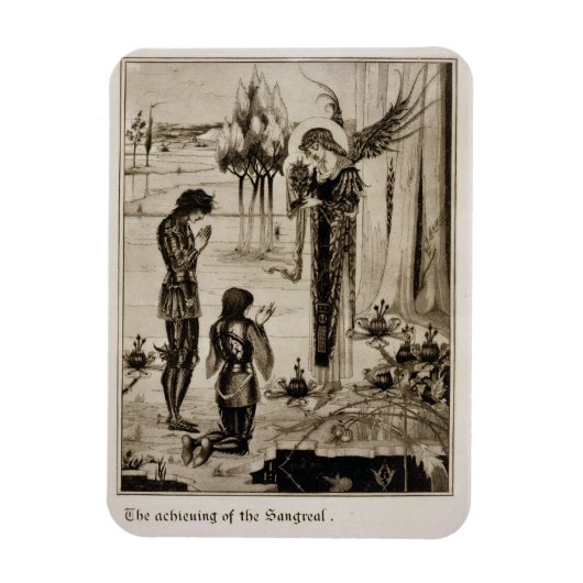 Magnet Flexible La réalisation du Sangreal, du Morte d'Ar (Vertical)