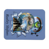 Magnet Flexible La réalité change (Horizontal)