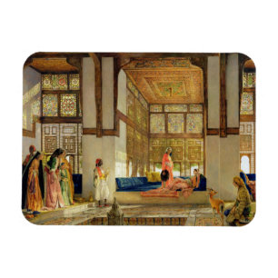 Magnet Flexible La réception, 1873 (huile sur le panneau)