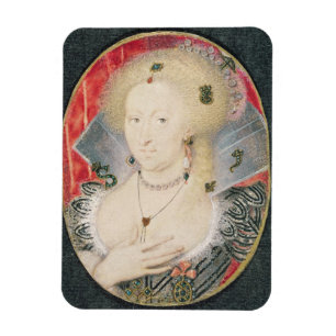 Magnet Flexible La Reine Anne du Danemark, miniature