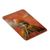 Magnet Flexible La reine Citrouille | Art surréaliste (Côté Droit)