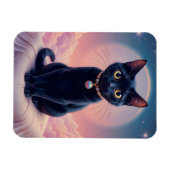 Magnet Flexible La Reine Du Ciel De Chat Noir (Horizontal)