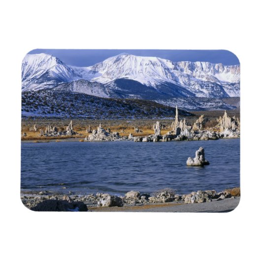 MAGNET FLEXIBLE LA RÉSERVE NATURELLE DE MONO LAKE TUFA, (Horizontal)